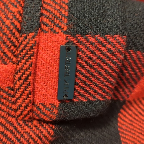 Pink Tartan red buffalo plaid jacket - Picture 9 of 10